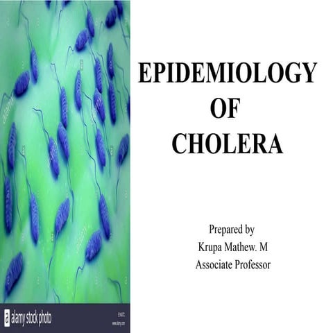 Epidemiology of CHOLERA.pptx...................