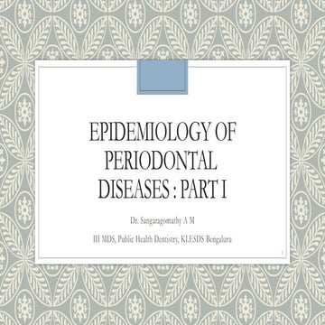 Staging and Grading of Periodontitis | PPTX