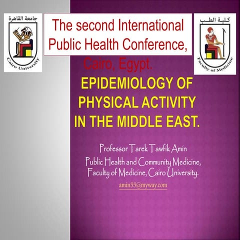 Epidemiology of physical activity in the Middle East