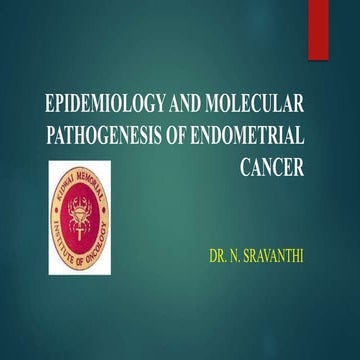 Epidemiology of uterine cancer
