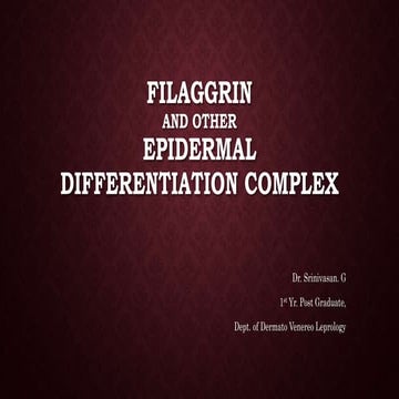 Epidermal differentiation complex