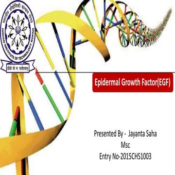 Epidermal growth factor(egf)