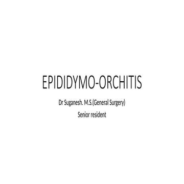 EPIDIDYMO-ORCHITIS presentation for ug.pptx