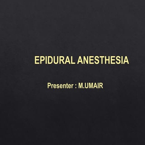 epidural anaesthesia.pptx