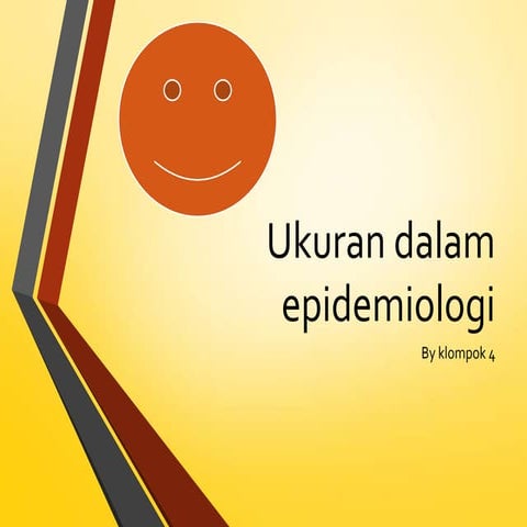 ukuran epidemiologi