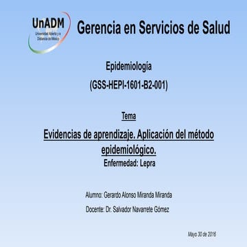 Módulo 2. epidemiología y demografía | PPT