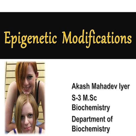 Epigenetics- Transcription regulation of gene expression