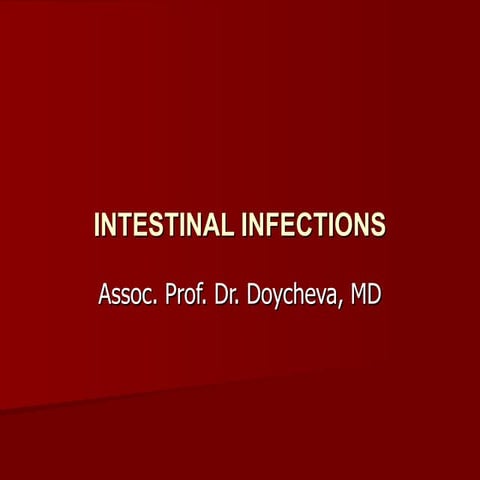 (E pi) intestinal infections | PPT