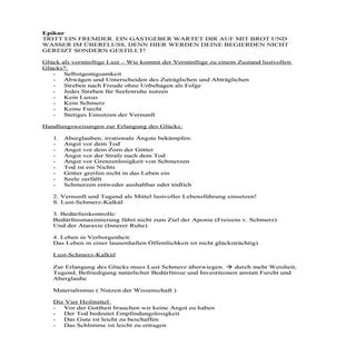 Epikur [Ethik Zusammenfassung]