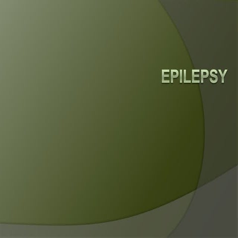 Epilepsy