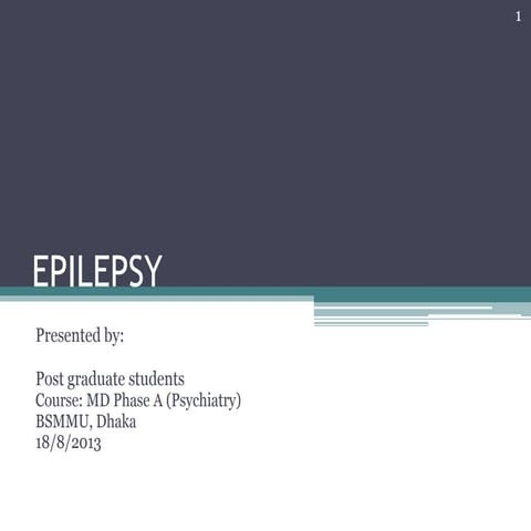 Epilepsy
