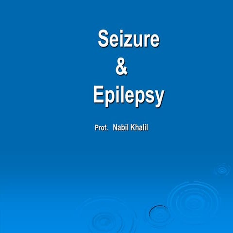 Epilepsy 