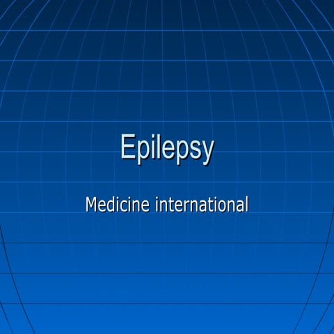 Epilepsy