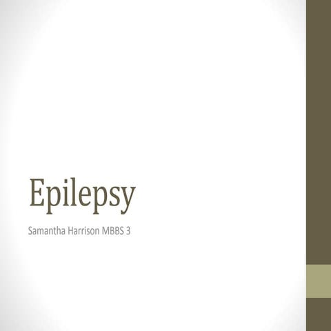 Epilepsy
