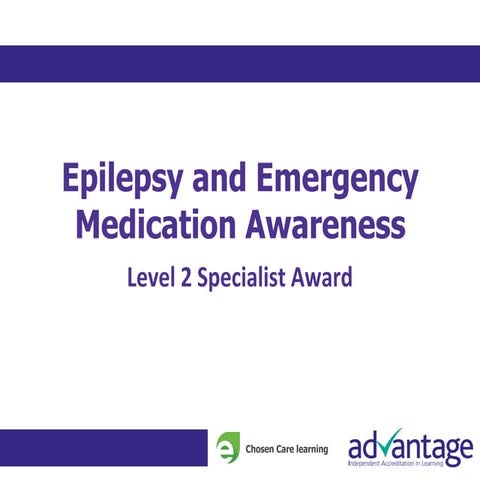 Epilepsy and emergency medication awareness