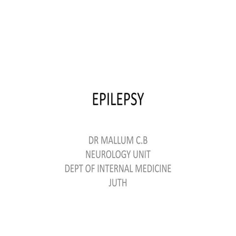 Epilepsy 