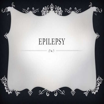Epilepsy 