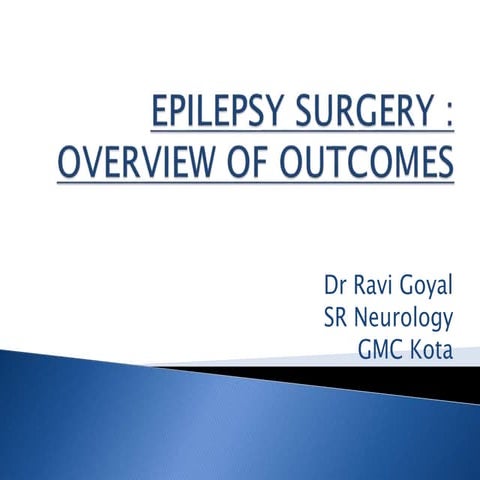 Epilepsy surgery
