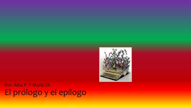 Epilog prologo | PPTX