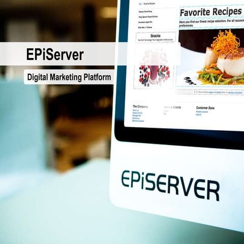 Construye tu portal web con Episerver