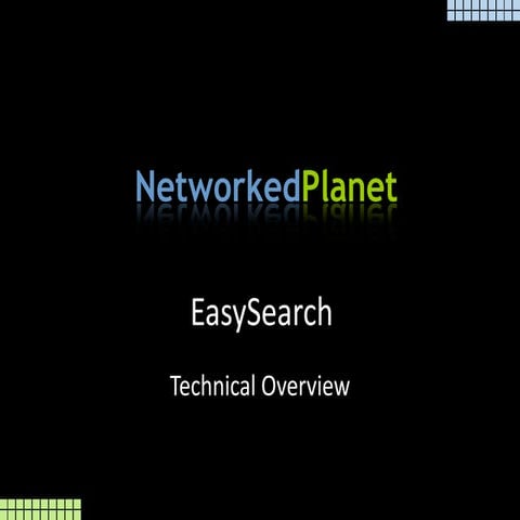 E Pi Server Easy Search Technical Overview