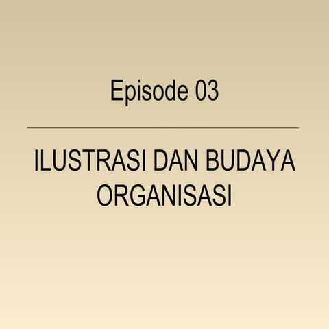 budaya organisasi
