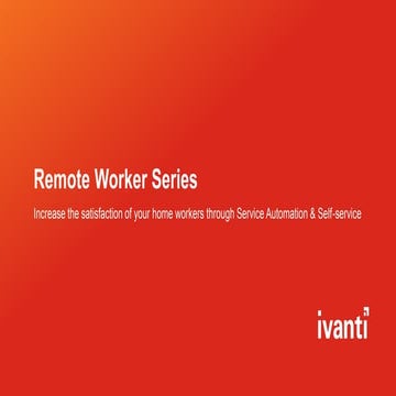Remote Worker Webinar (Episode 5)
