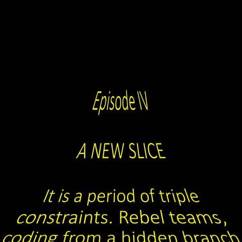 Story Maps: Episode IV - A New Slice