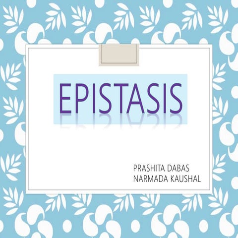 Epistasis 