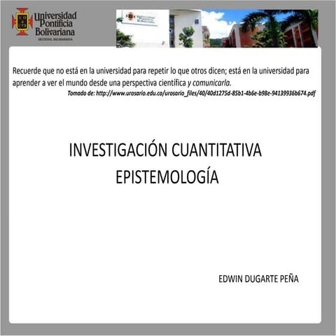 Epistemología 2