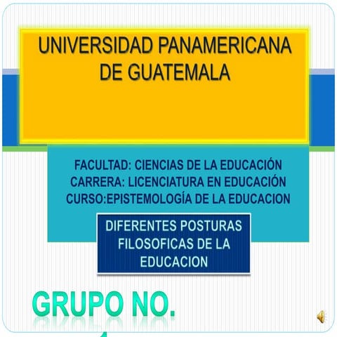 Epistemología y Educación grupo 1