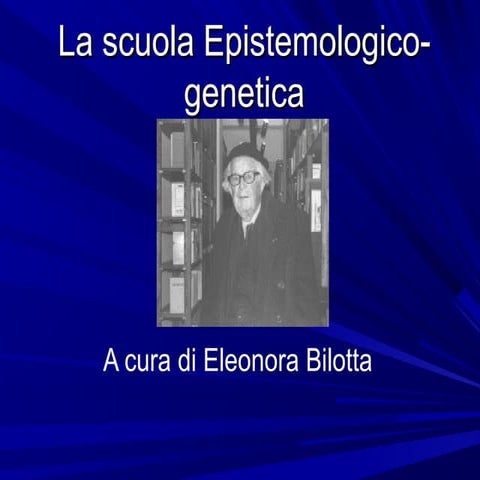 Epistemologico genetica v