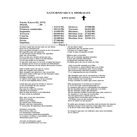 Epitafio saturno silva 23 01-12