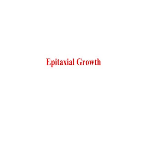 epitaxial growth in thin films.pdf