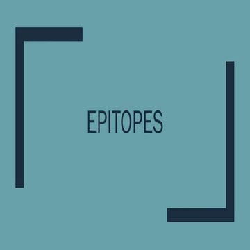 Epitopes, Immunology, T-Lumphocytes, B-Lymphocytes.pptx