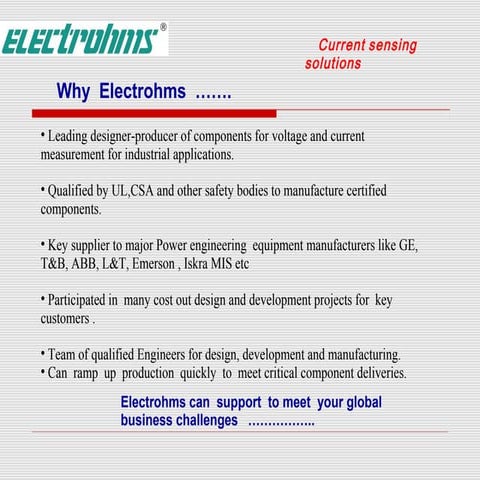 ELECTROHMS Private Limited