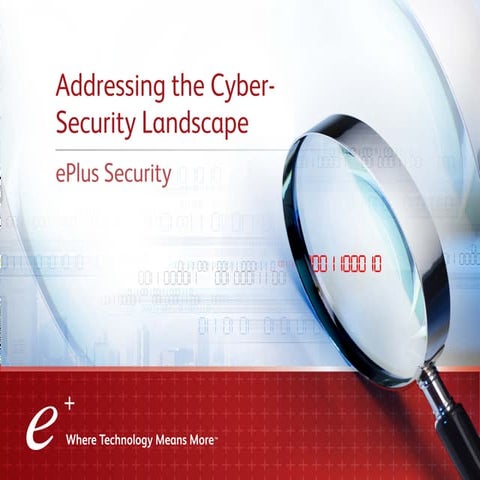 Addressing the Cyber-Security Landscape