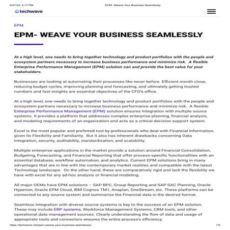 EPM - Weave Your  Business Seamlessly.pdf