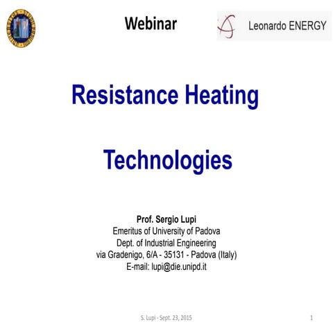 Resistance Heating Technologies