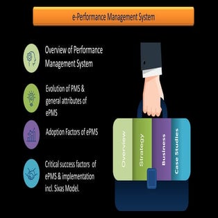 Enterprise Performance Management System or ePMS or e-PMS