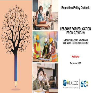 Lessons for Education from COVID: A policy maker's handbook for more resilien...