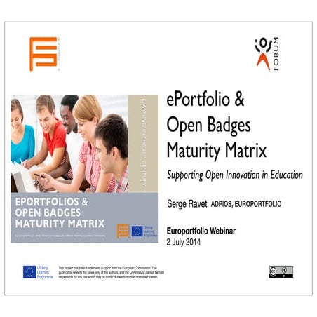 ePortfolio & Open Badges Maturity Matrix