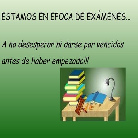 Epoca de examenes