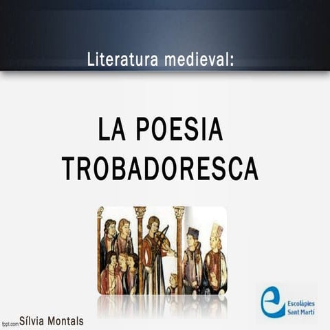 La Poesia Trobadoresca