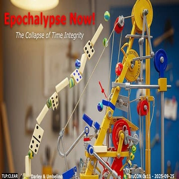 Epochalypse Now: The Coming Collapse of Time Integrity (BruCON 2025, Umbelino...