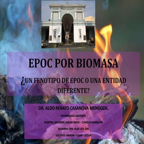 EPOC por biomasas Dr. Casanova.