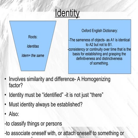 Kenneth burke and theory of identification | PPTX