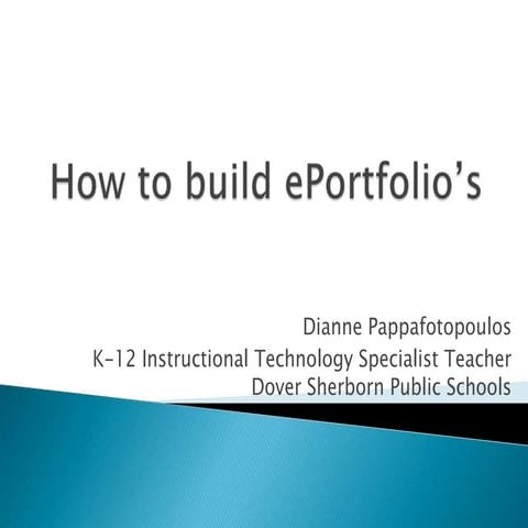 ePortfolios