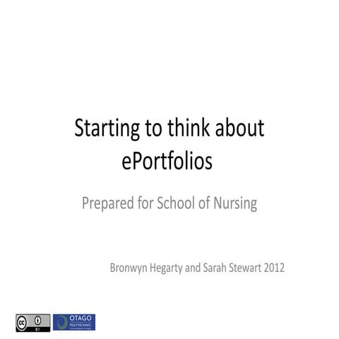 E portfolios short2012