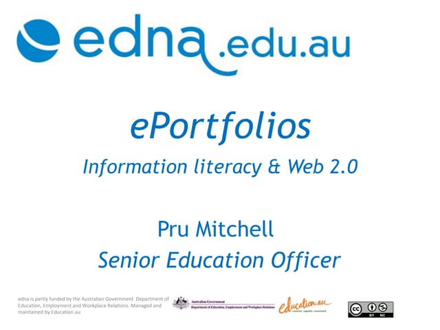 ePortfolios and information literacy